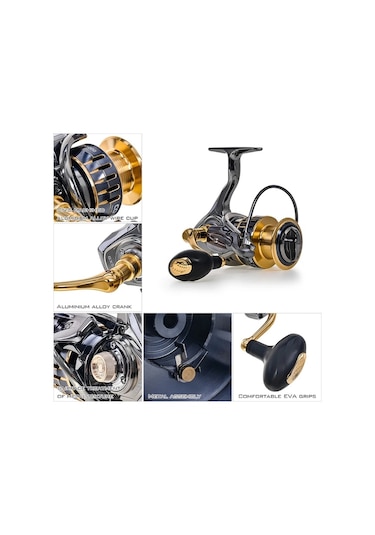 Xuweiwei Leofıshıng 1000 Ultra Pürüzsüz Döner Balıkçılık Makinesi 13+1 Bb Hafif Cnc Hat Yönetimi Dayanıklı Grafit Çerçeve Tuzlu Ve Tatlı Su Balıkçılığı İçin Ideal