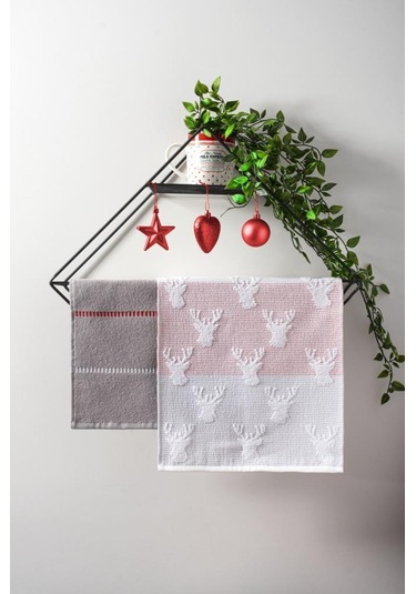 Prımula 30x50 Yılbaşı Christmas Yeni Yıl Temalı 2'Li Havlu Seti