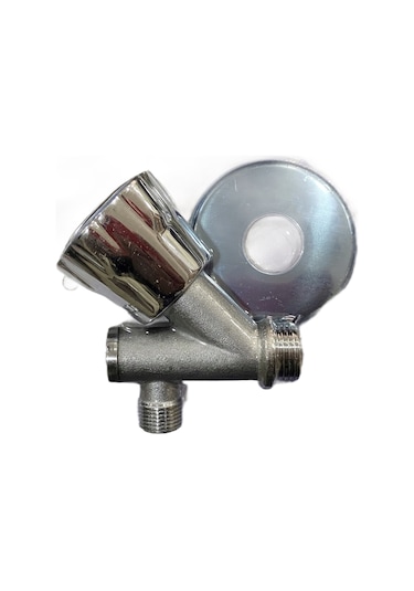 Kale 7323000655 Aton Filtreli Rozetli Klozet Taharet Ara Musluk Krom