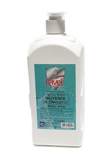 Ravel Alkol Bazlı Hijyenik El Temizleyici 1000ml.