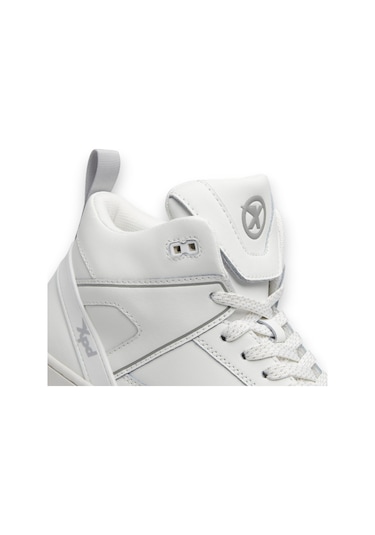 Xpd Moto-1 Deri Sneakers Beyaz