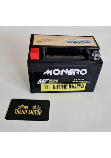 12v 9ah Ytx9-bs Akü Yatık Model - Scooter Atv Motosiklet