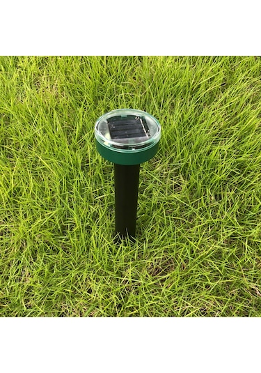 Kosona Güneş Enerjili Ultrasonik Sürükleyici - Sıçan, Yılan, Köstebek Ve Haşere Kovucu - Dış Mekan Ledli, Su Geçirmez, 7000 Karesel Fit Kapsama Alanı