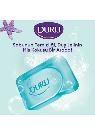 Duru Fresh Duş Sabunu Okyanus Esintisi 4 x 150 G