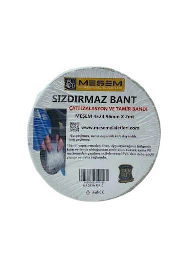 Meşem 96mm X 2mt Sızdırmazlık Bant Sakız Bant Çamur Bant Kod:4524