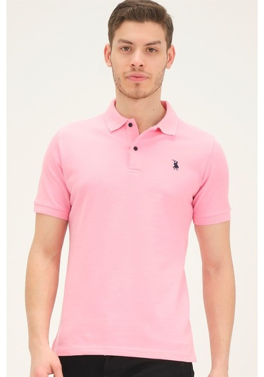 T8561 Dewberry Erkek Tshırt-pembe Pembe
