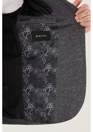 Buratti Erkek Ceket Savue Siyah -535638757- Siyah