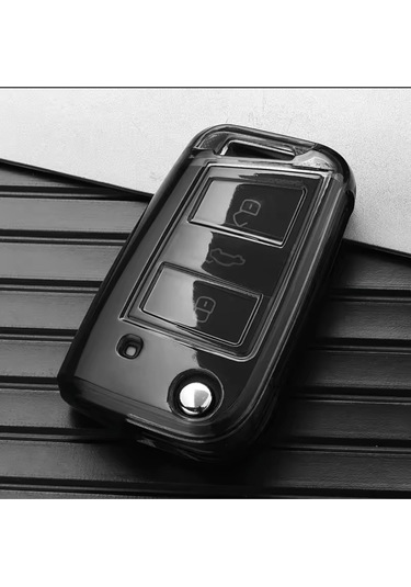 Seat Arona Şeffaf-füme Anahtar Kılıfı