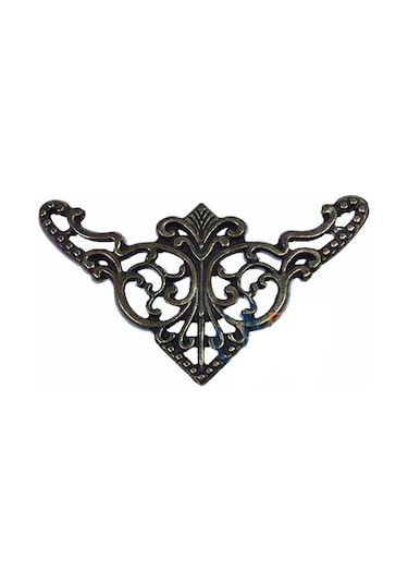 Hobi Mobilya Tasarımı İçin 100adet 31x55mm Maksi Antik Dekor Süs Köşelik Renkli