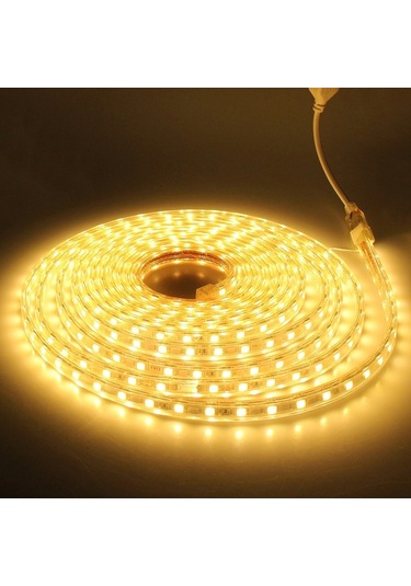 Soulader 5 Metre Esnek Led Işık Bandı Dekoratif Aydınlatma Şeridi Beyaz