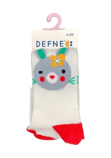 Defne Baby Bebek Külotlu Çorap 021-21 Ekru