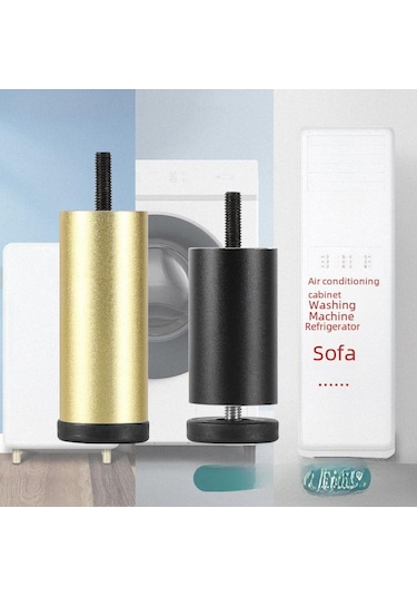 Suntek 2x Ayarlanabilir Mobilya Bacakları 8cm-gümüş Gümüş