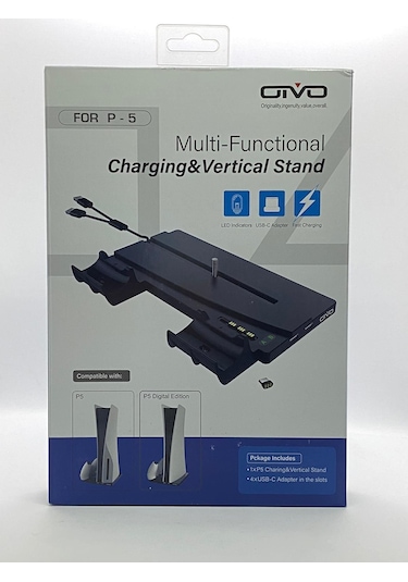 Ps5 Oivo Multi Fonksiyonel Dikey Statnd