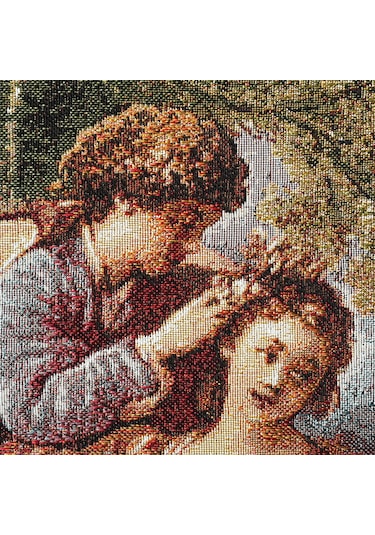 Figüratif Seri-11 Dokuma Goblen Kumaş-Romeo&Juliet1