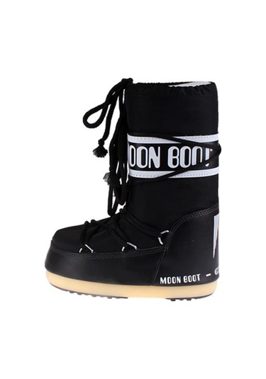 Moon Boot Nylon Çocuk Kar Botu Siyah-31-34 Siyah