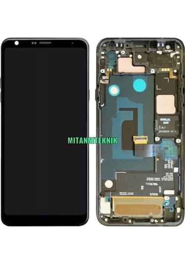 Lg Q7 Q7 Plus Lcd Ekran Dokunmatik Çerçeveli