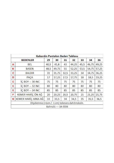 Erkek Fleto Cep Gabardin Pantolon Siyah