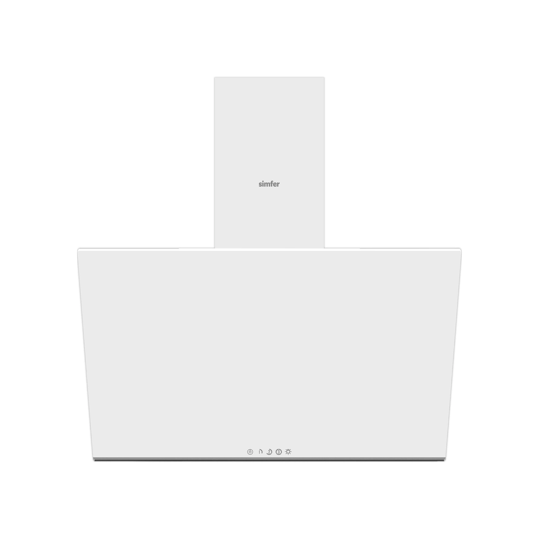 Simfer SB8255 - T3048 - SD8728 Trend Mekanik Beyaz Cam 3'lü Ankastre Set