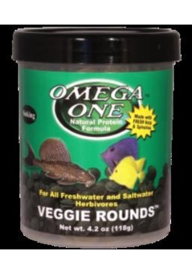 Omega One Veggie Rounds 50 G Açık