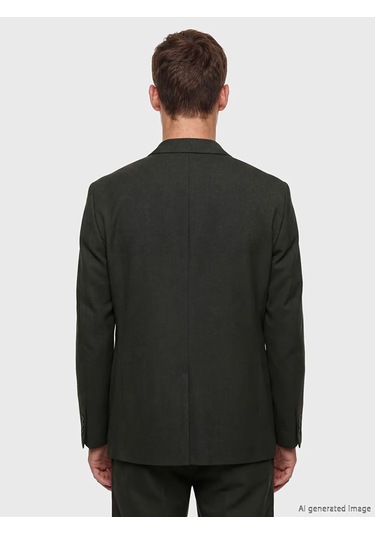 Lc Waikiki Yeşil Standart Kalıp Erkek Blazer Ceket