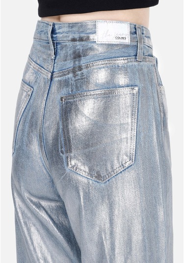 Colins 970 Berry Regular Fit Yüksel Bel Geniş Paça Kadın Denim Jean Pantolon Cl1070709 Q1.v1 Dn40279 Denim Colins 970 Berry Regular Fit Yüksel Bel Geniş Paça Kadın Denim Jean Pantolon Cl1070709 Q1.v1 Dn40279 Denim