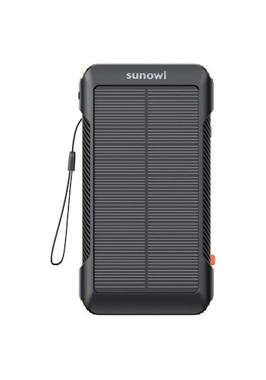 Sunowl So600 Solar Powerbank, 10000 Mah, Led Işık