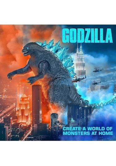 Godzila Oyuncak Hayvan Figürü Cm Sesli Soft Yumuşak Dinazor Godzilla