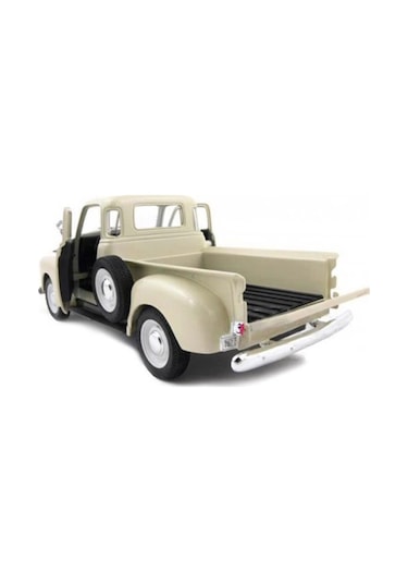 Welly 1 24 1953 Chevrolet 3100 Pick Up Model Araba - Krem