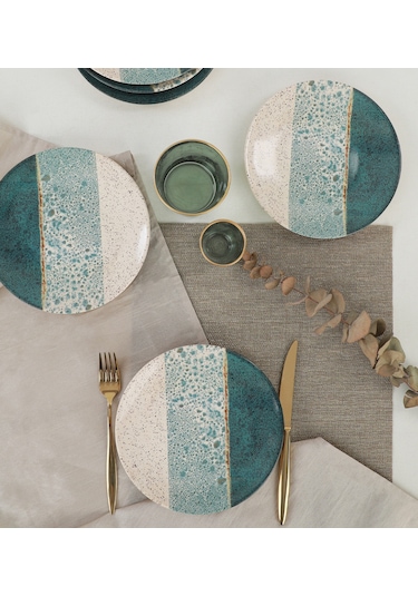 Keramika Verdant Pasta Tabağı 20 Cm 6 Adet - 19781