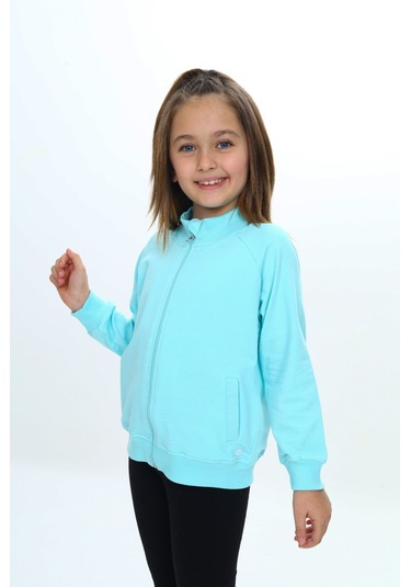 Toontoy Kız Çocuk Nakışlı Hırka Fuşya