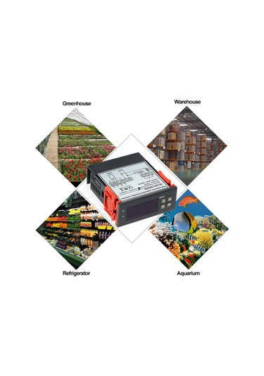 Reedark 220v 10a Dijital Nem Kontrol Cihazı - %1-99 Hassas Ölçüm Sensörlü