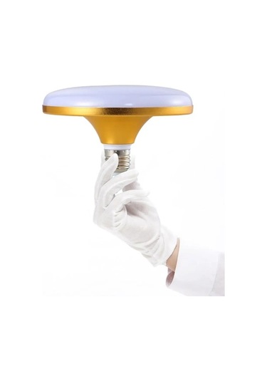 Agoodshop 40w Tarzı Altın Enerji Tasarruflu E27 Led Ampul 220 V Ufo Lamba Lambaları Soğuk Beyaz Bomb