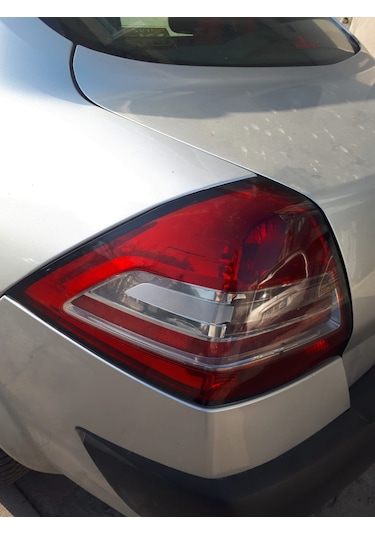 Renault Megane 2 Stop Çerçevesi Sticker / MAT SİYAH