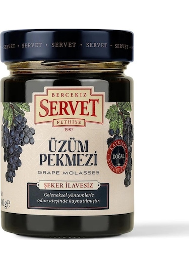 Servet Doğal Üzüm Pekmezi 400 Gr
