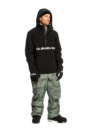 Quiksilver Live For The Ride Erkek Softshell Siyah