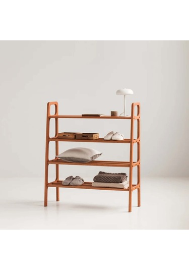 Woodesk Bridge, Ahşap, Ayakkabılık, Kitaplık, Raf Sistemi, Bambu