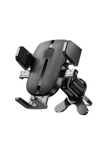 Araç İçi Havalandırma İçin Telefon Tutucu Silikon Destekli Güvenli 360 Derece Araba Telefon Tutucu - 36233