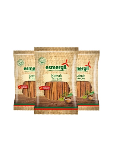 Esmergil Tarçın Kabuk 3'lü Paket 3 x 30 Gr