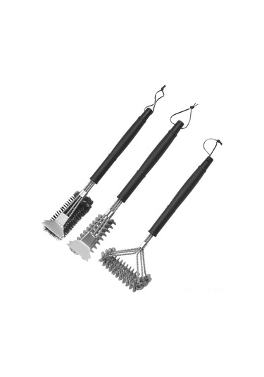 Youtek 3 Satırlı Çelik Fırça + Paletli, Tencere Tabanı Ve Mangal Ağı Temizliği, Ev Ofis Mutfak Temizlik Aracı Diğer