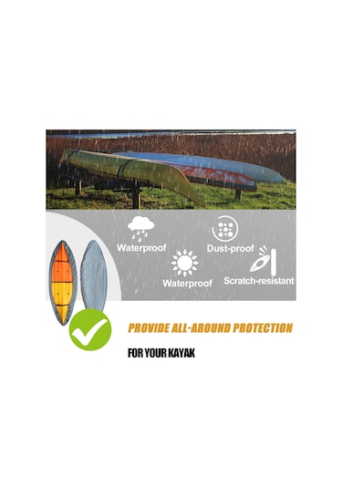 Springsun Su Geçirmez Uv Korumalı Kano Ve Sup Örtüsü - 210d Oxford Kumaş, Çeşitli Boyutlar Ve Renkler