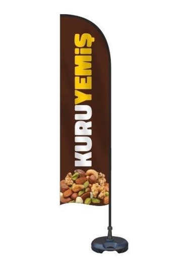 Kuruyemiş Yönlendirme Tanıtım Ve Reklam Yelken Bayragı