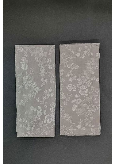 Palesa Gri 2 Adet Peçete 45x45 Cm Gri