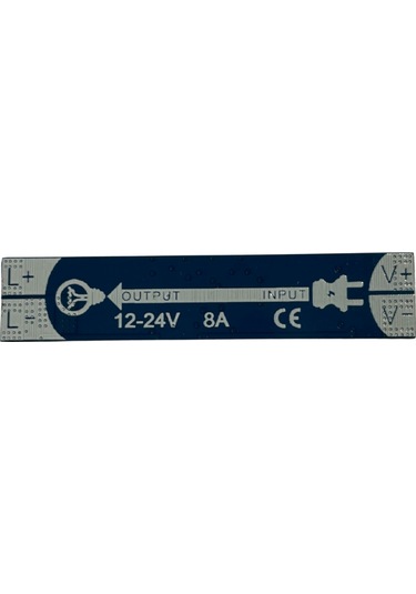 12-24 Volt 8 Amper Radar Hareket Algılama Sensörü Devresi Siyah