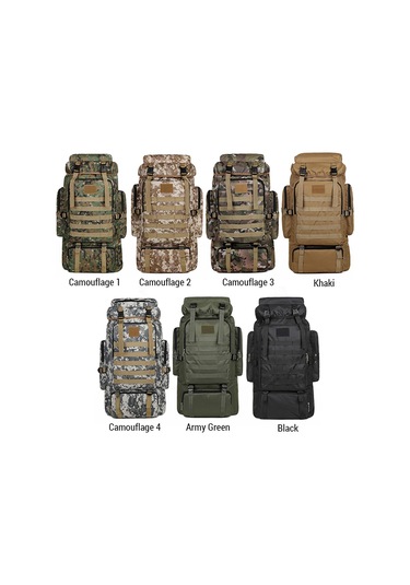 Büyük Kapasiteli Yürüyüş Sırt Çantası Açık Kamp Sırt Y28559agr Diğer Çok Renkli