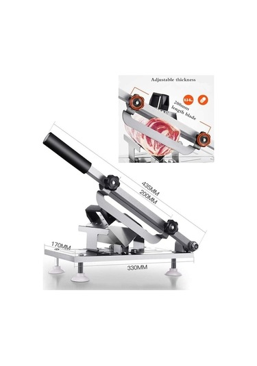 Tongxida Tcherchi Paslanmaz Çelik Dondurulmuş Et Dilimleyici Inox, Kullanımı Kolay Inox
