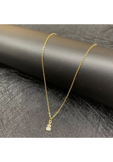 Keman Taşlın Gold kolye Altın