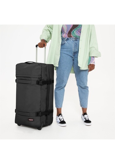 Eastpak Transıt'R L Black Valiz Vfe-Ek0A5Ba90081 Siyah
