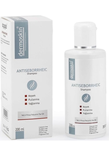 Dermoskin Antiseborrheic Kepek Yağlanma ve Pullanma Şampuanı 200 ML
