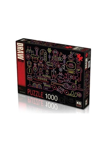 Ks Games Robot Workshop 1000 Parça  Puzzle