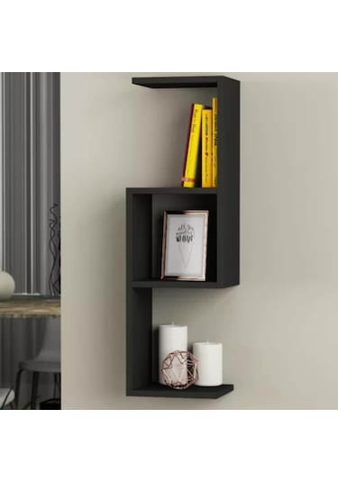 Rafkestir Domino Duvar Rafı Krem ( Mat )